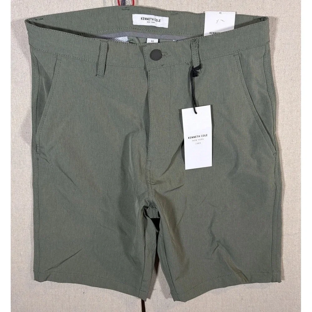 Kenneth Cole Tech Shorts Lightweight Stretch Wicking 9